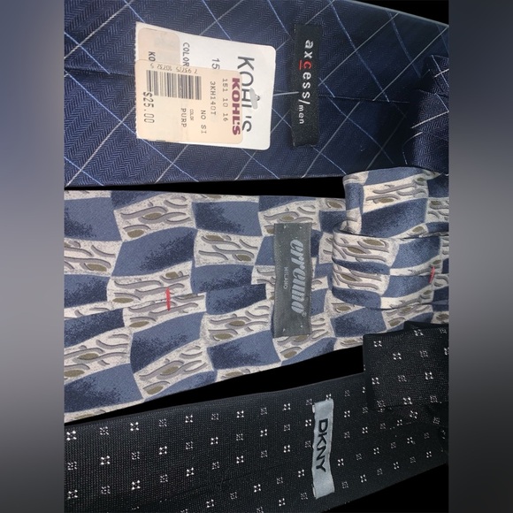 Men’s Neckties lot of 3 one NWT - Picture 2 of 3